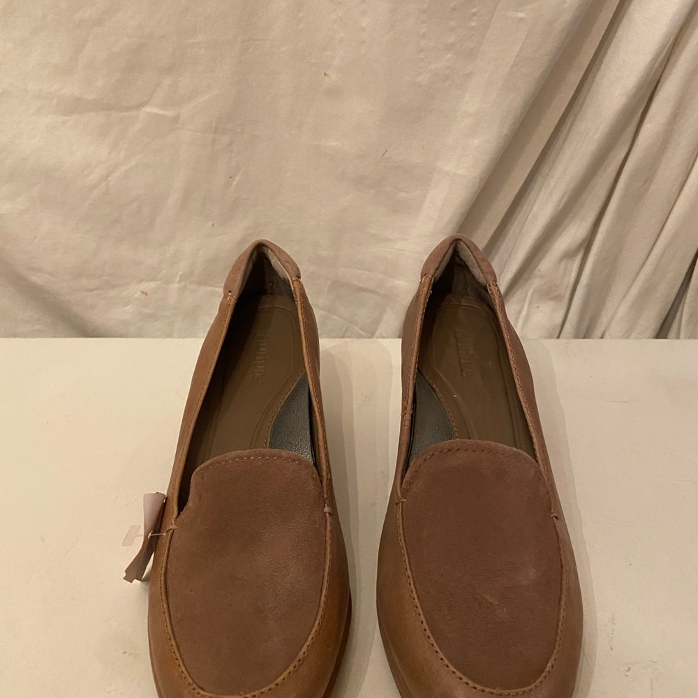 Nurture by Lamaze tan leather wedge shoes NWT - Picture 2 of 7